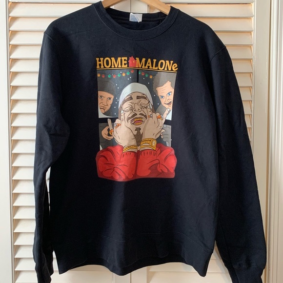 post malone crewneck sweatshirt